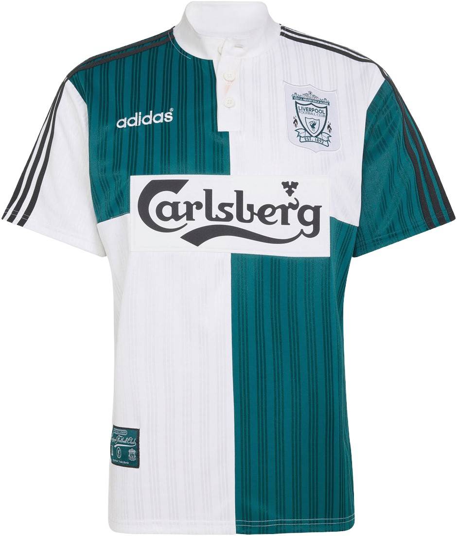 adidas Liverpool FC Udebane Trøje 95 XS - Fodboldtrøjer hos Magasin.