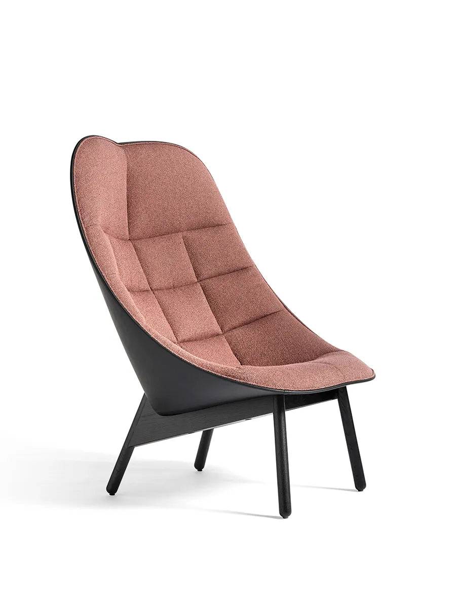 Uchiwa Quilted Lænestol fra Hay Sort eg-Olavi 12-Sierra SI1001 - Jacobsen Plus