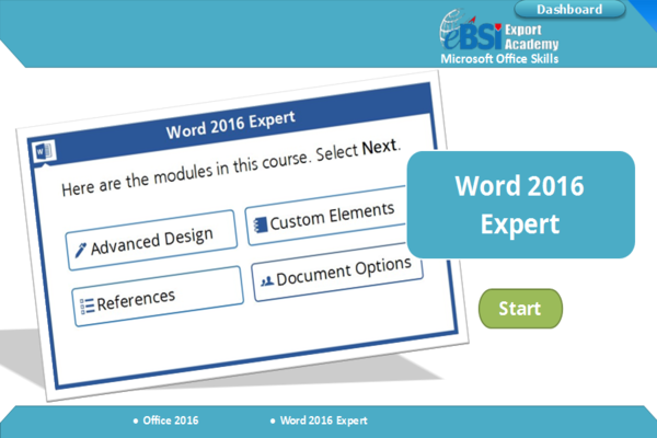 Word 2016 Expert - 5 Licences