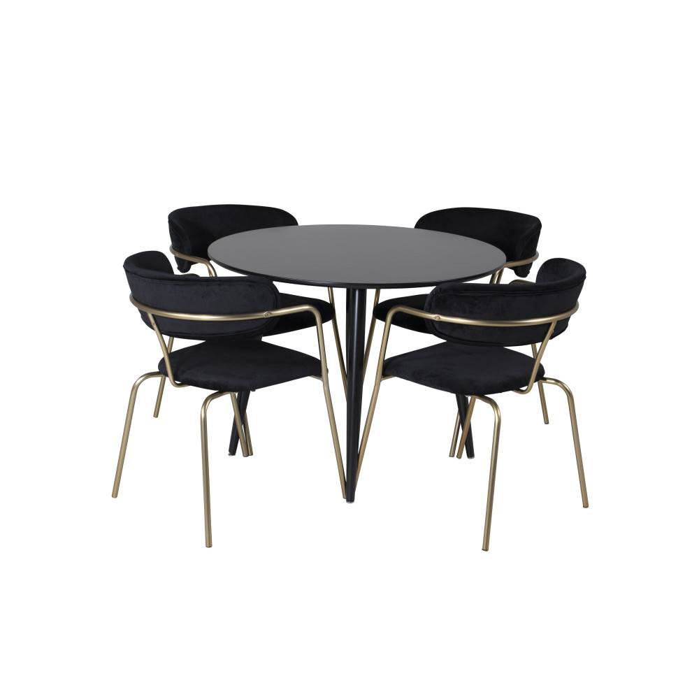 Plaza Matbord med Arrow Stolarna