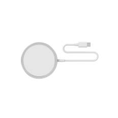 Sinox PRO trådløs 15W iPhone Magsafe® oplader. 1m. Hvid