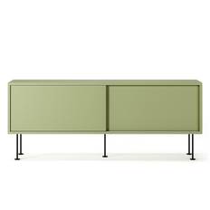 Decotique Vogue Mediebænk Med Ben 136 Cm / Sort - TV-bænke og mediebænke Mdf Lint - 16003208+308809