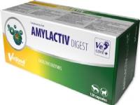 (ComputerSalg) VETFOOD Amylactiv Digest kosttillskott för hundar och katter, 120 st