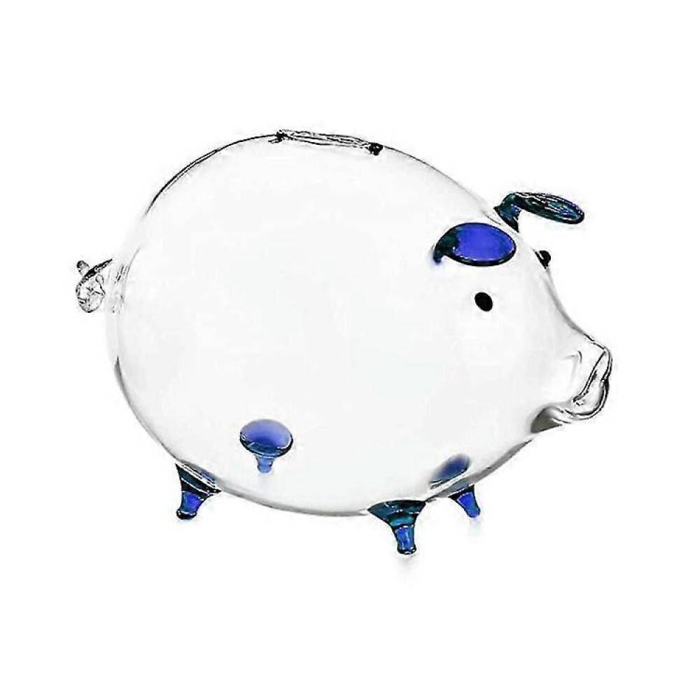 New Pig Piggy Bank Money Boxes Coin Saving Box Cute Transparent Glass Souvenir Birthday Fast