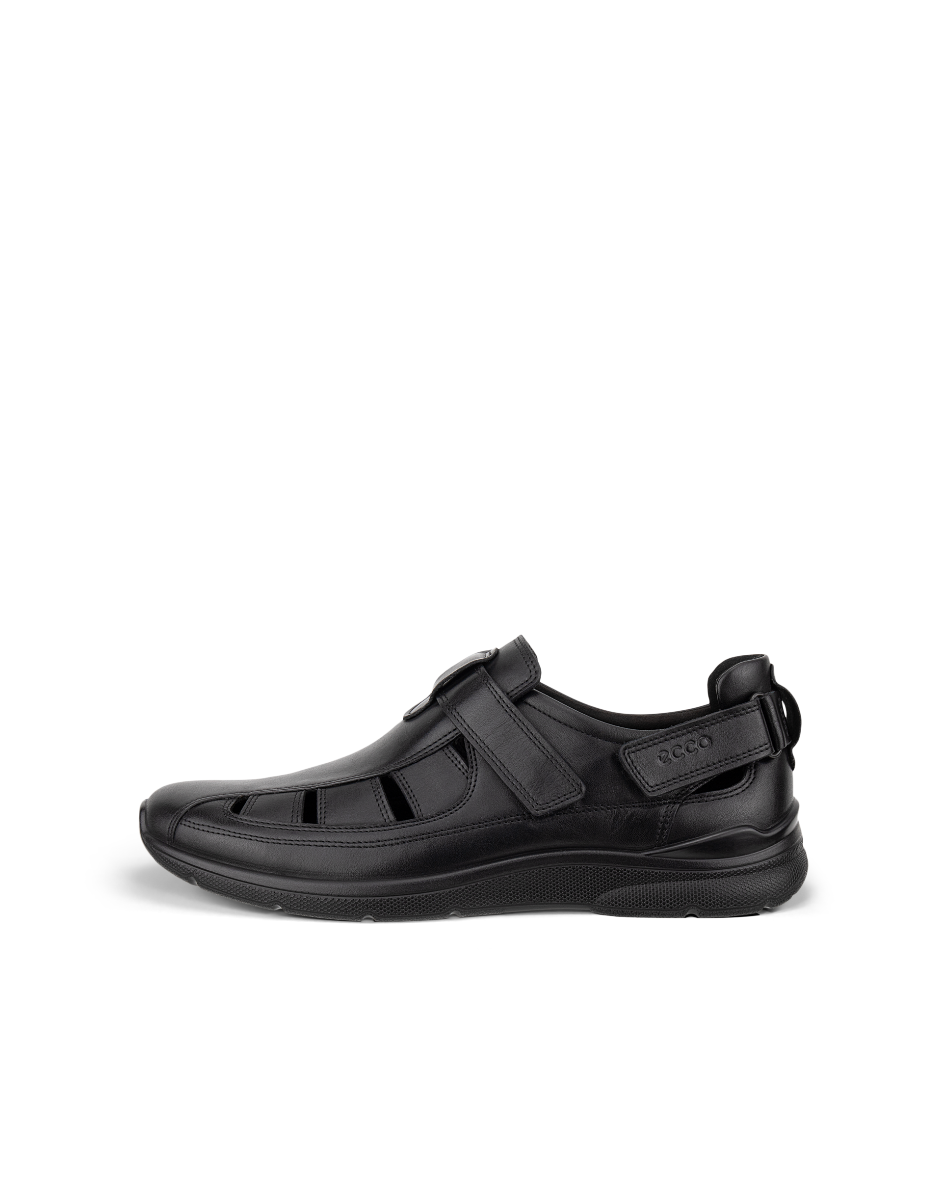 ECCO IRVING - Sailor sandaler i læder til herrer - Sort - 39