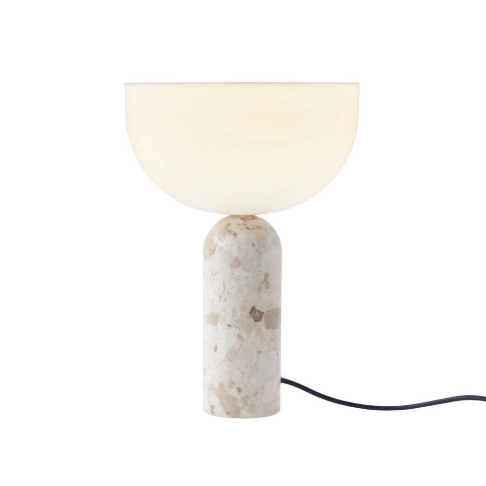 New Works Kizu Bordlampe Small Kunis Breccia Marble