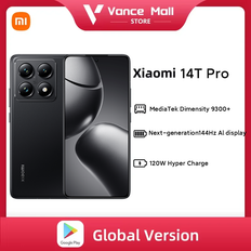 Xiaomi 14T Pro 5G Global Version 50MP Leica Camera MediaTek Dimensity 9300+ 6.67'' 144Hz AMOLED 120W