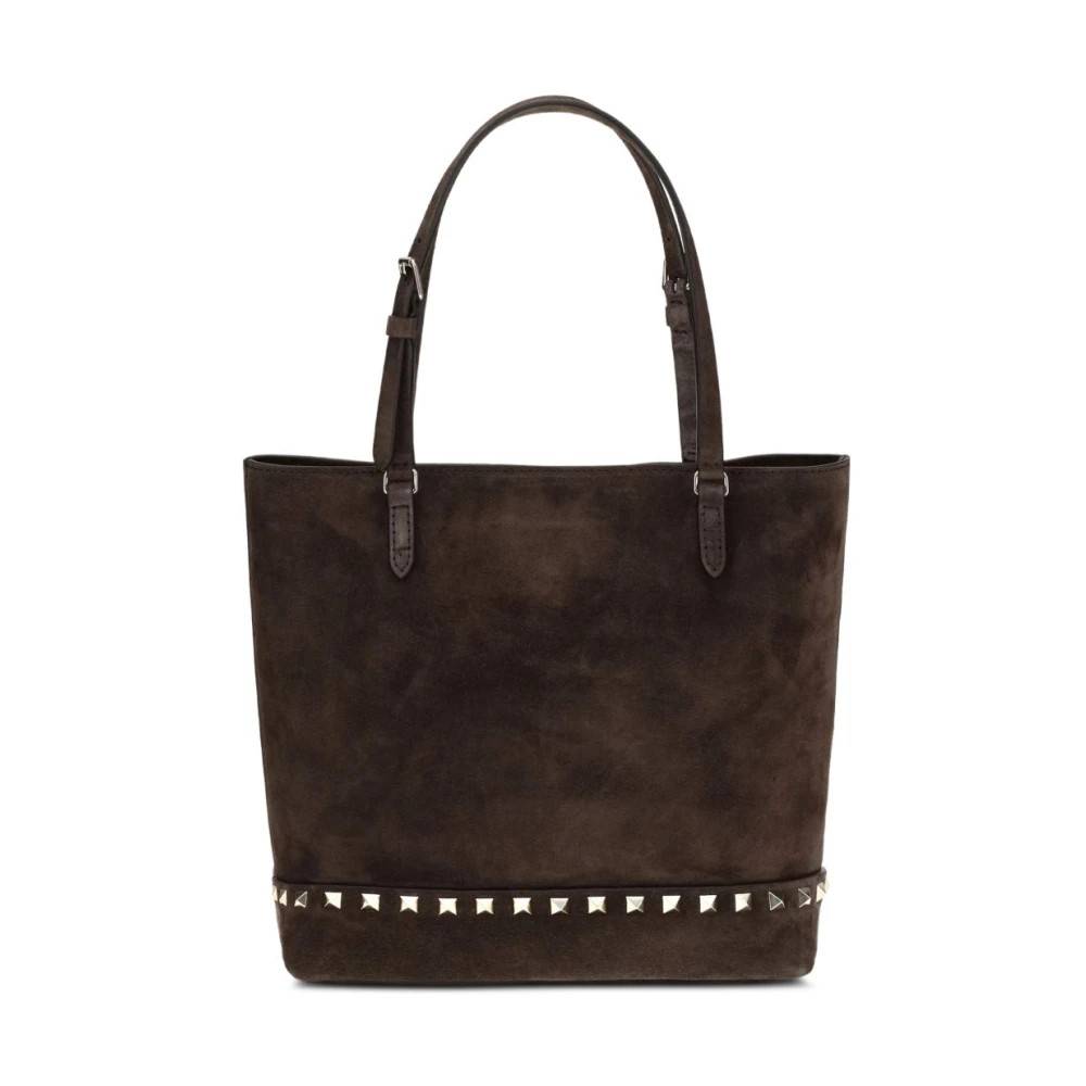 Valentino Garavani - Rockstud Small Tote Väskor - Dam - ONE Size - Mocka