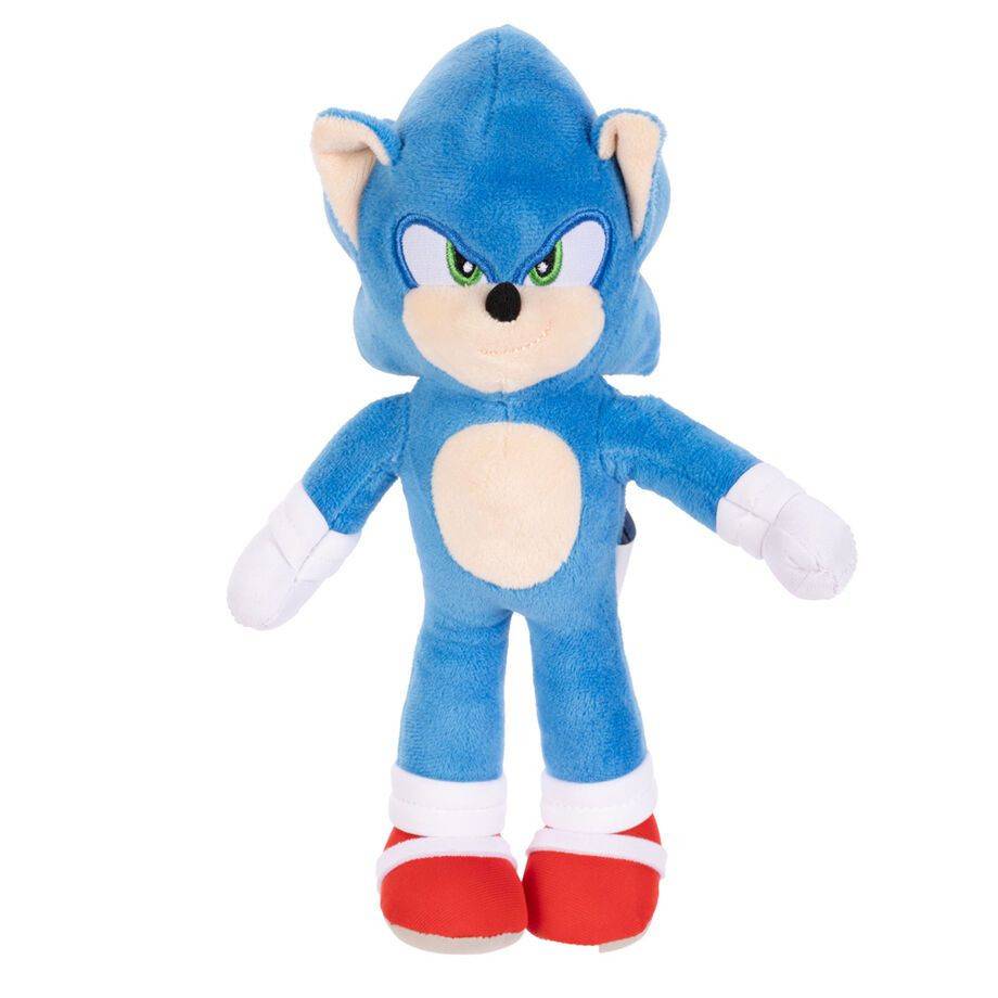 Sonic Hedgehog Bamse 23cm Sonic The Hedgehog plys 424678A