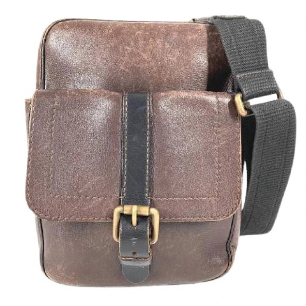 Louis Vuitton Vintage Pre-owned Pochette Skuldertaske - Vintage - Herre - Brun - ONE SIZE - Uld