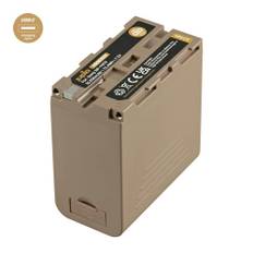Jupio kamerabatteri 10050mAh för Sony NP-F970 USB-C input