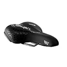 Selle Royal Unisex vuxen sadel freeway fit måttlig, svart, en storlek