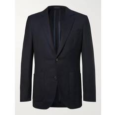 Richard James - Navy Spirit Slim-Fit Wool-Hopsack Blazer - Men - Blue - UK/US 40