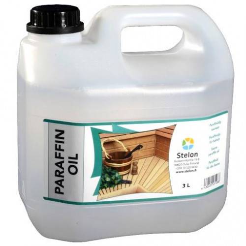 Paraffinolie Stelon til sauna, 3 l.