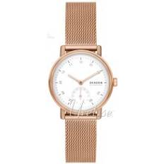Skagen SKW3099 Kuppel Lille Hvid/Rosaguldtonet stål Ø32 mm