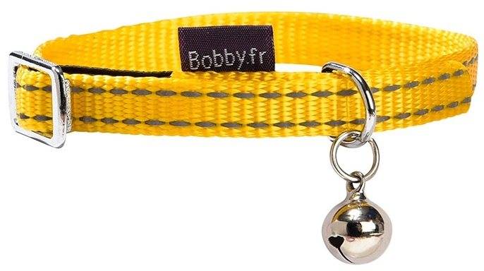 Bobby Safe Nylonhalsband Gul