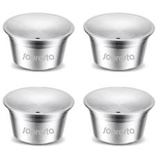 Sopresta Genanvendelig Kaffekapsel i Stål til Dolce Gusto - 4x Sopresta Kaffekapsel