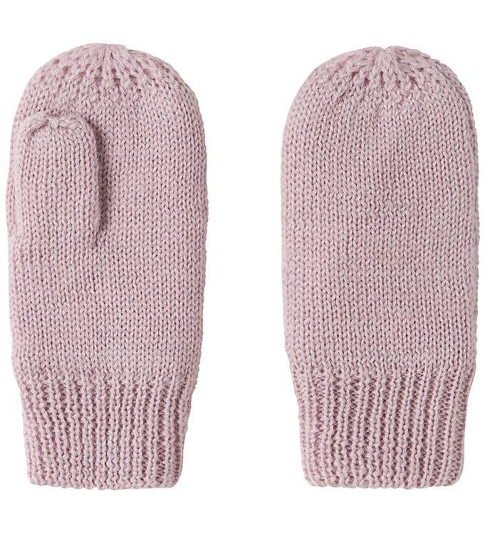 Name It Vantar - Stickad - NmnFlash - Violet Ice - Name It - 4-5 år (104-110) - Vantar