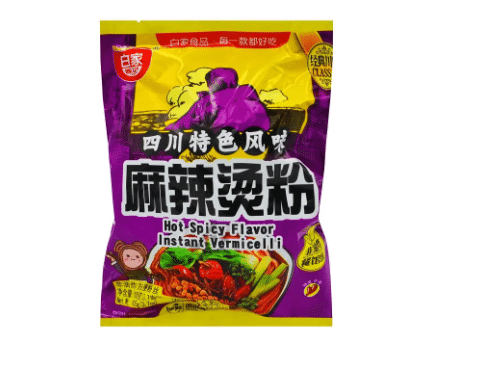 Baijia Nudler Instant Vermicelli Spicy 75g