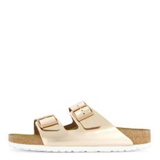 Arizona Narrow Metallic Copper, Female, Skor, Sandaler och Tofflor, sandaler, Metallisk, EU 41 (EU 41)