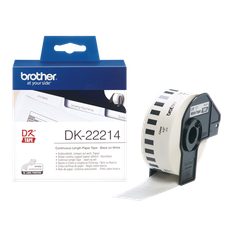 Brother DK22214 - Papirtape 12mm HVID - 30,48 meter