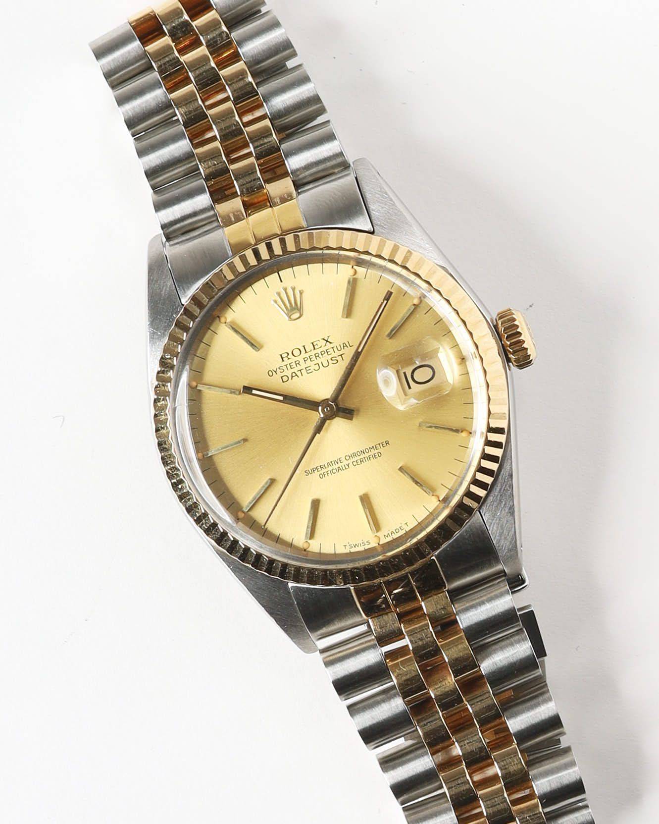 Rolex Datejust 36mm Ref 16013 1986 Watch - Gold - 36 cm