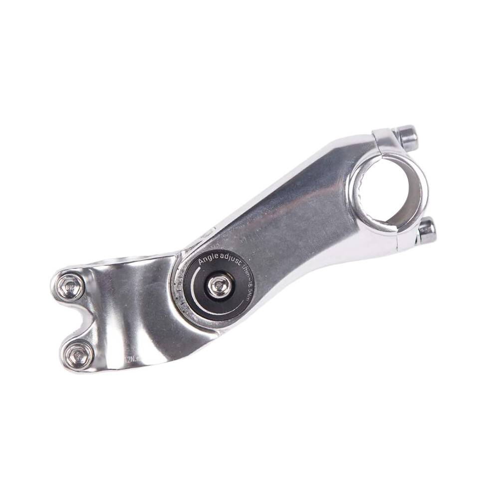 Bike Stem Adjustable Bicycle Handlebar Riser Extender 25.4mm for Road Bike Mountain Bike MTB BMX