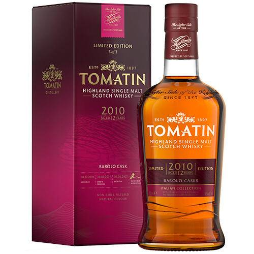 Tomatin 2010 Italian Trio Barolo Casks.