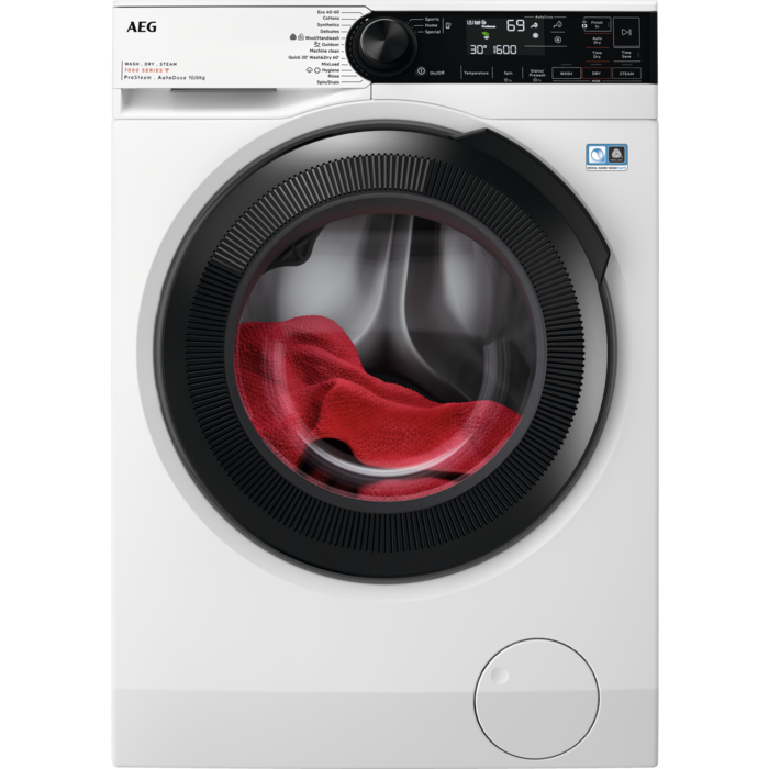 Tvätt/tork kombi 10/6 kg Wi-Fi LWR734N16Q AEG 7000-serien