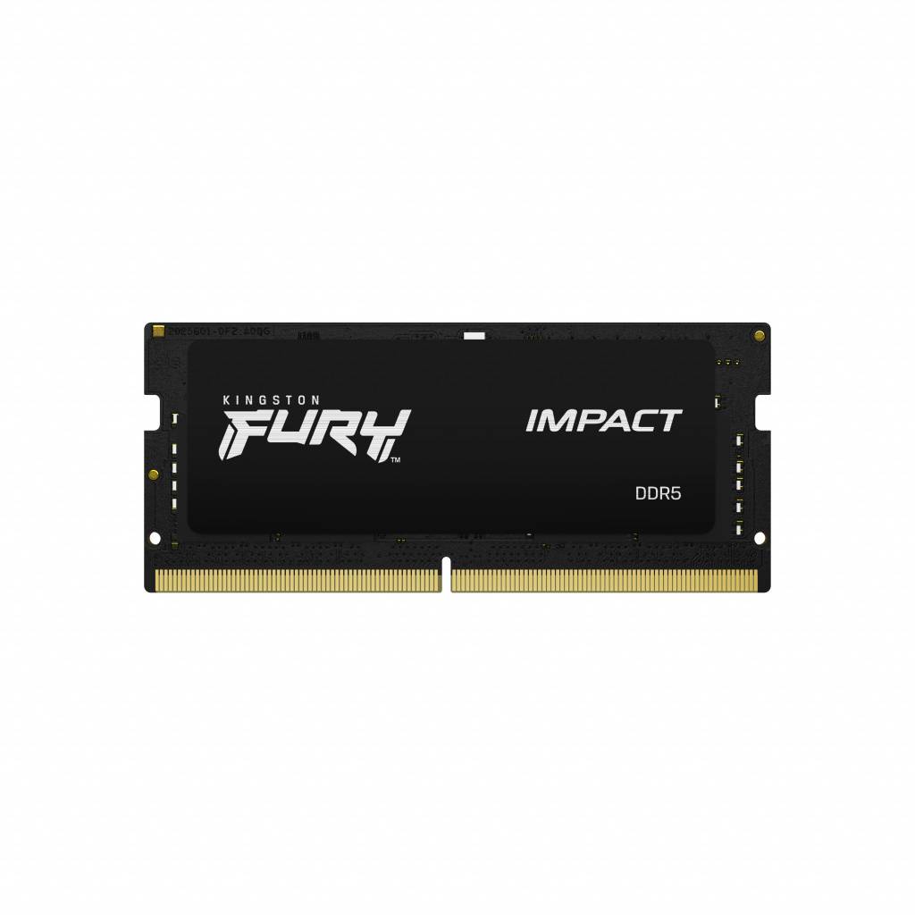 Kingston Technology FURY 32 GB 4800 MT/s DDR5 CL38 SODIMM (sæt med 2) Impact