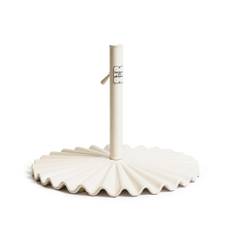 Business &amp; Pleasure - Clamshell Base Ø 60 cm 55LBS Antique White - Parasoll