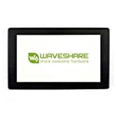 Waveshare 7inch HDMI LCD (H), with Case, Capacitive Touch IPS Screen, 1024×600 Pixel, Compatible with Raspberry Pi 4B/3B+/3A+/3B/2B/1B+/1A+/Zero 2 W/Zero W/Zero/Jetson Nano/PC/Game Console