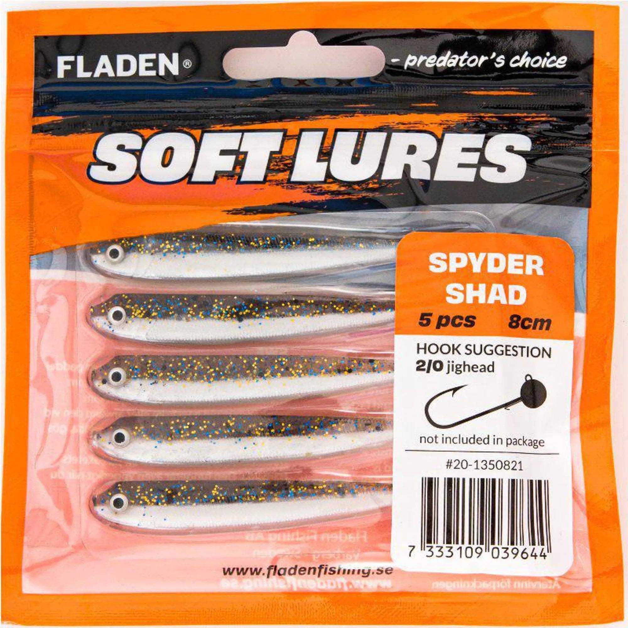 Guddi shad 5p - 10cm / fluored