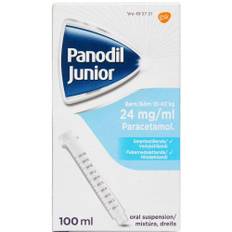 PANODIL JUNIOR OR.SUSP 24MG/ML +18 år 100 ml
