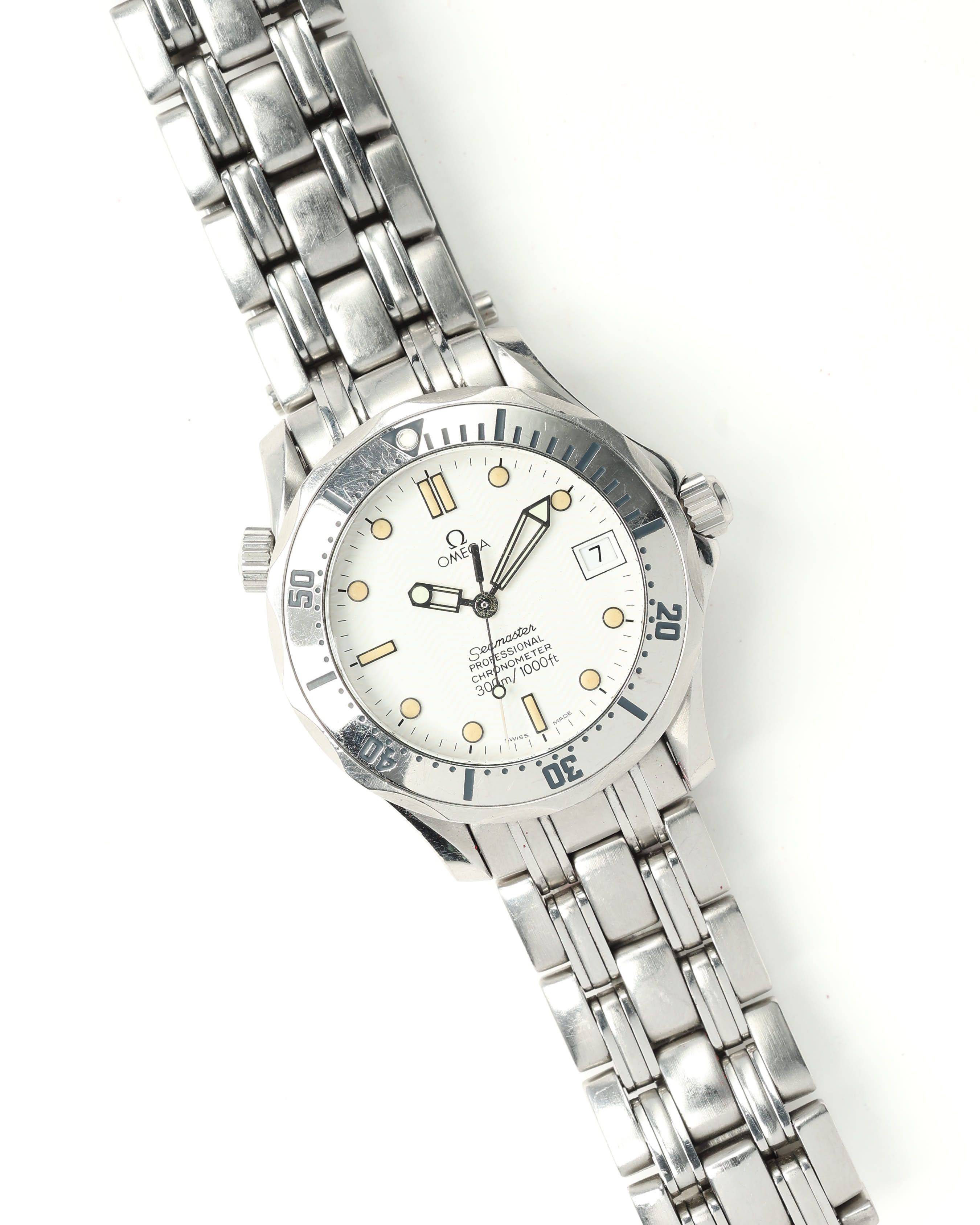 Omega Seamaster Diver 300m 36mm 2000 Full Set Watch - Silver - One Size