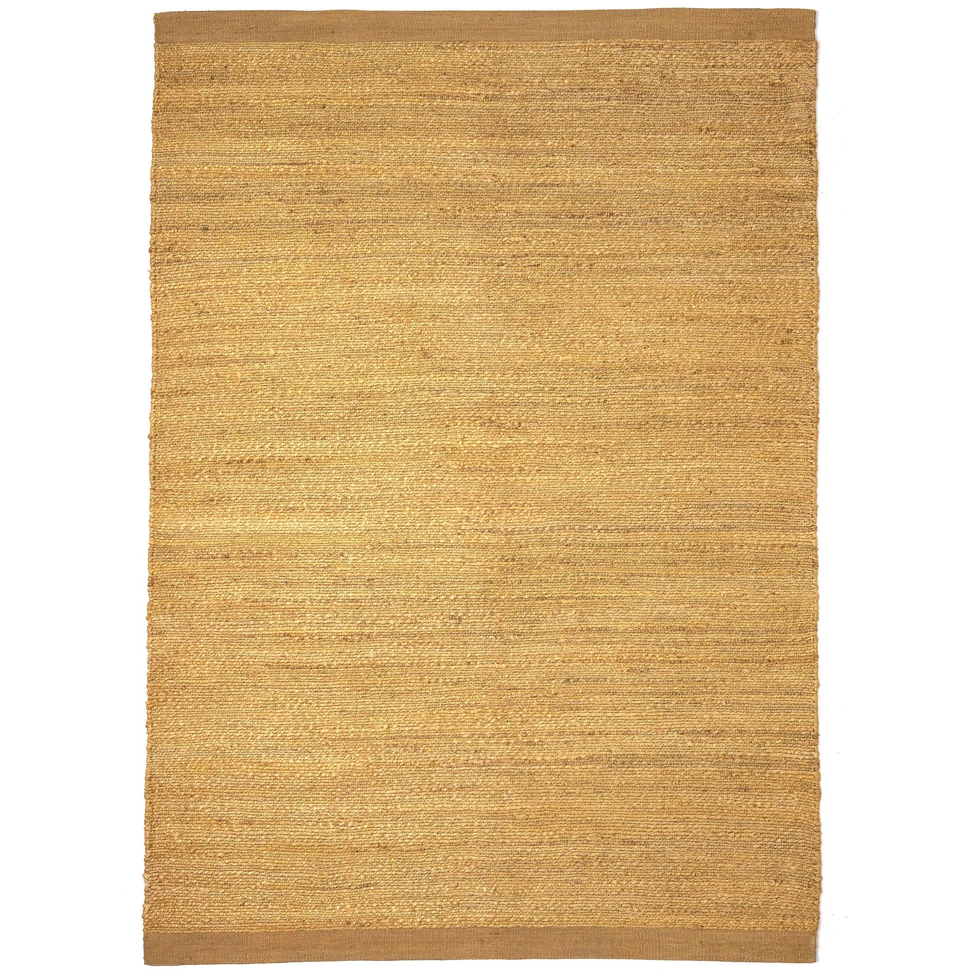 Nanimarquina - Herb jute rug Yellow 250 x 350 cm - Ensfarvede gulvtæpper - Nani Marquina - Gul - Naturmateriale
