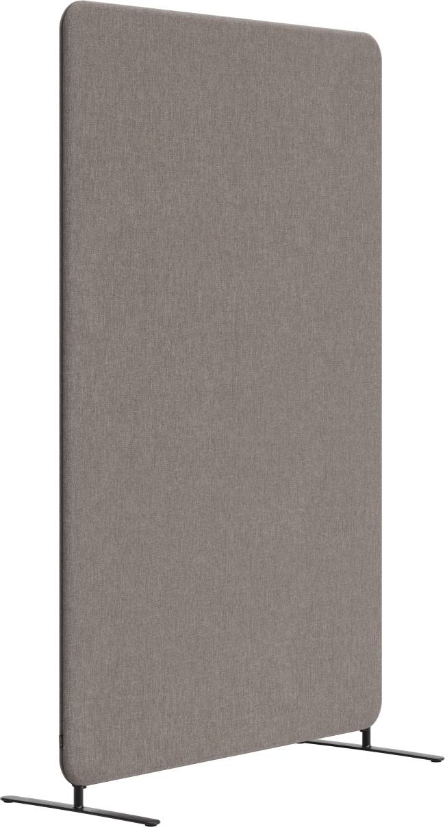 Abstracta Softline skærmvæg H136xB100 cm, beige