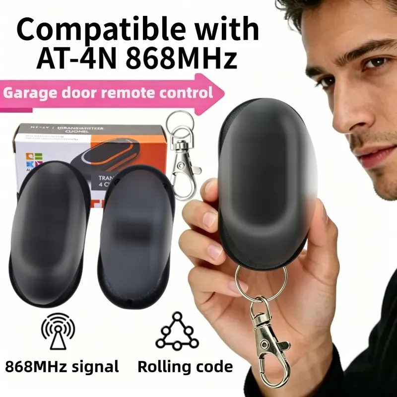 868 ALUTECH AT-4N AT 4N AT4N AT-4N-868 868MHz Garage Remote Control 868.35MHz Gate Remote Control Garage Door Opener Transmitter