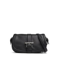 T-bar Leather Shoulder Bag