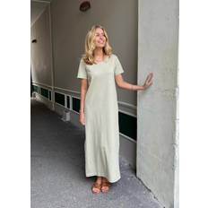 Basic Apparel Rebekka Dress Moss Gray - S