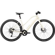 Vibe Mid H30 Electric Hybrid Bike - Ivory White (2024)