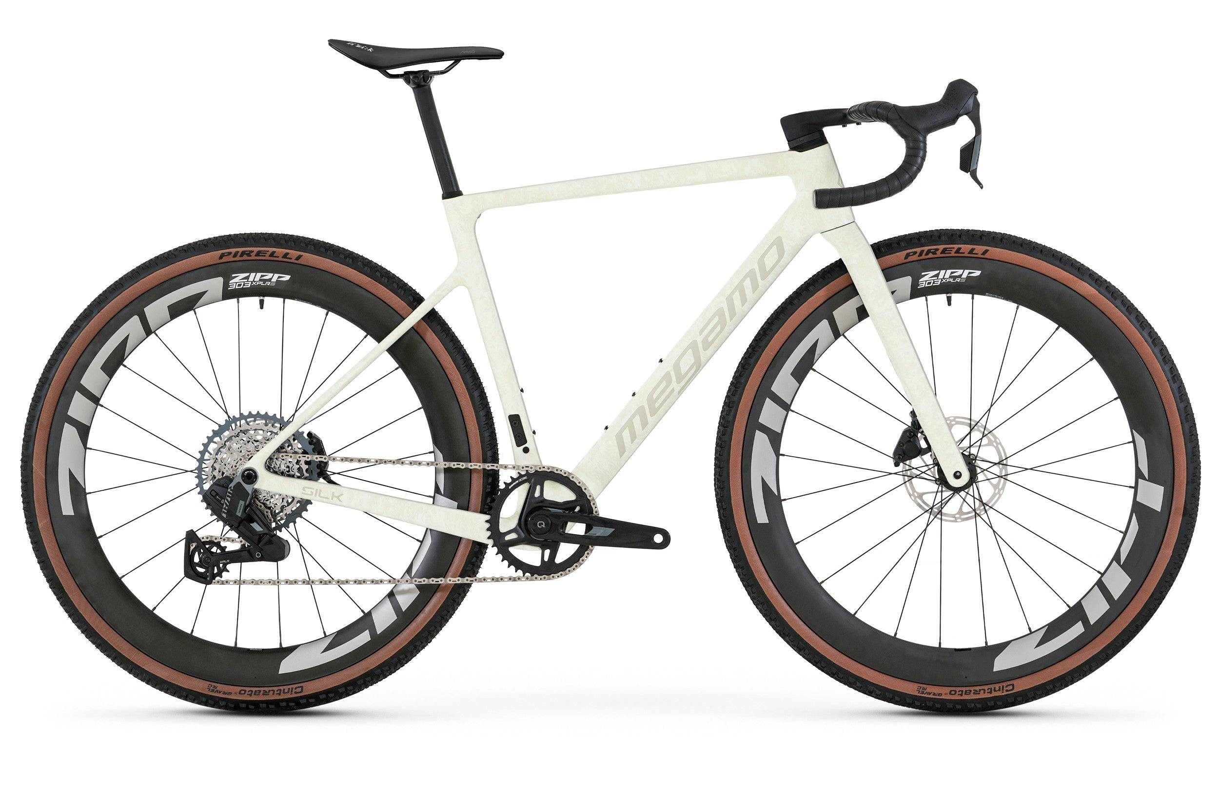 Megamo Silk 02 SLR 2026 - Sram Rival XPLR AXS 1x13s - Zipp 303 XPLR SW carbon