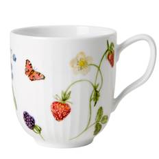 Kähler Hammershøi Summer Krus 33 Cl Berries - Kaffekopper Porcelæn Multi - 692622