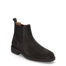 SELECTED HOMME Slhjoseph Suede Chelsea Boot Black