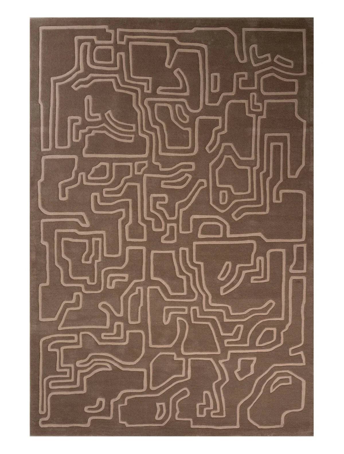 Structures 2.0 Tæppe, Pale Rose fra Massimo 200 x 300 cm - Jacobsen Plus