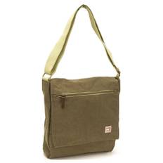 Canvas Workshop Shoulder Bag Bag Canvas Shoulder Bag Crossbody A4 3X57 [Shoulder Men's Women's Canvas] (Khaki) khaki