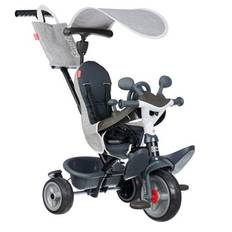 Smoby Baby Driver trehjuling, grå