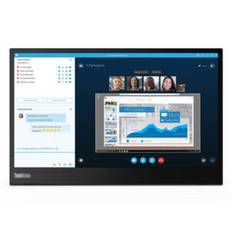 Lenovo ThinkVision M14 35,6 cm (14″) 1920 x 1080 pixel Fuld HD LED Sort