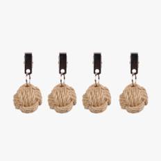Hemtex | Hemp Duktyngd, 4-pack Natur - 3 Cm