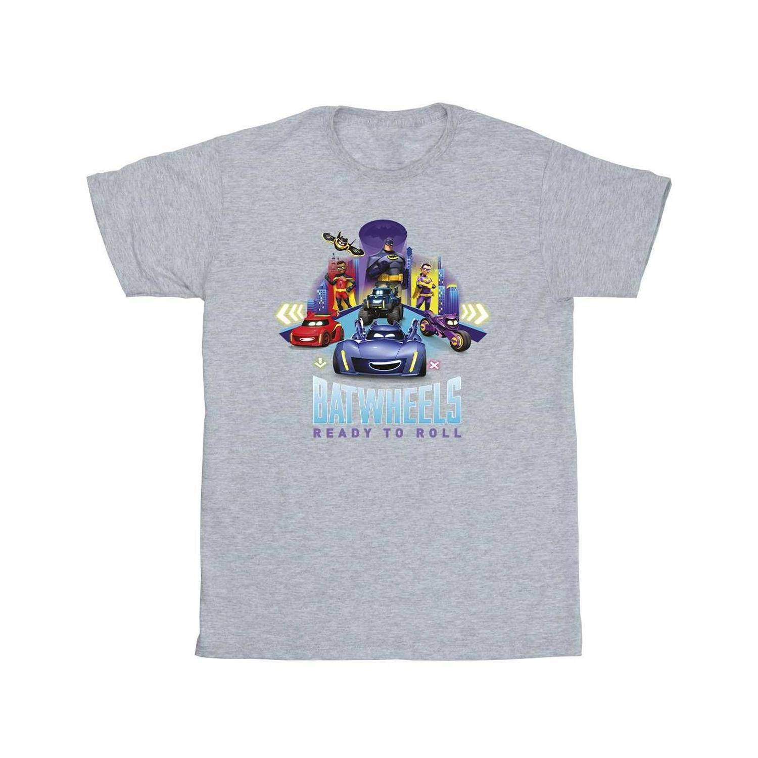 Batwheels Girls Group T-Shirt 12-13 grå
